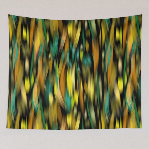 Item preview, Golden Neon Flow designed and sold by imaniko.