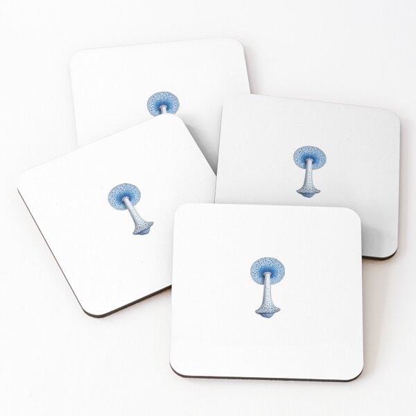 Item preview, Blue Mushroom Anatomy Illustration designed and sold by Bio Tech Art.