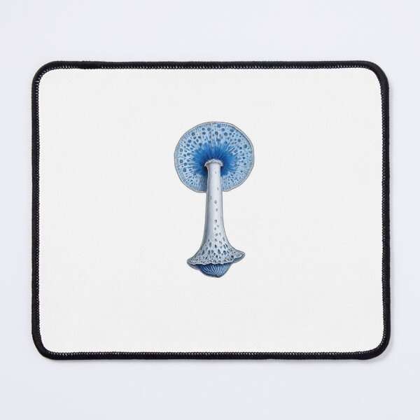 Item preview, Blue Mushroom Anatomy Illustration designed and sold by Bio Tech Art.