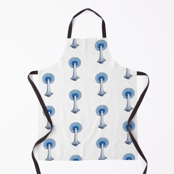 Item preview, Blue Mushroom Anatomy Illustration designed and sold by Bio Tech Art.