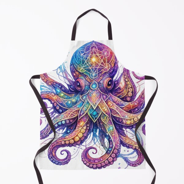 Item preview, Sacred Geometry Octopus designed and sold by KlyvoraPrints.
