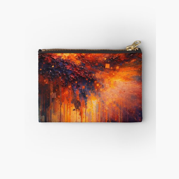 Item preview, Cosmic Nebula Explosion Blue and Orange Abstract designed and sold by Joey Santiago.