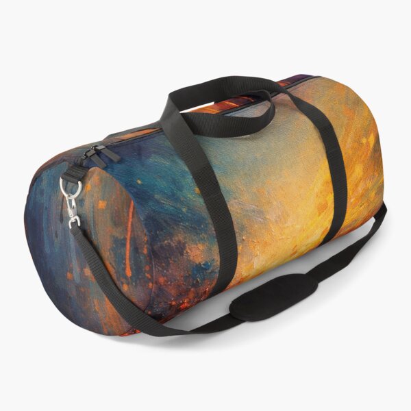 Item preview, Cosmic Nebula Explosion Blue and Orange Abstract designed and sold by Joey Santiago.