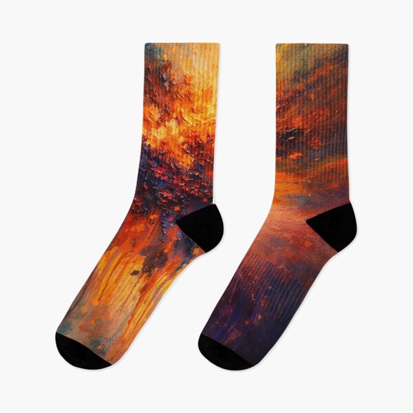 Item preview, Cosmic Nebula Explosion Blue and Orange Abstract designed and sold by Joey Santiago.