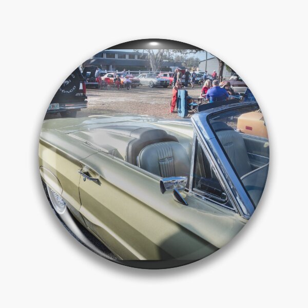 Item preview, 1965 Ford Thunderbird Roadster - Metallic Green Classic Car Graphic designed and sold by RichFrancoCars.
