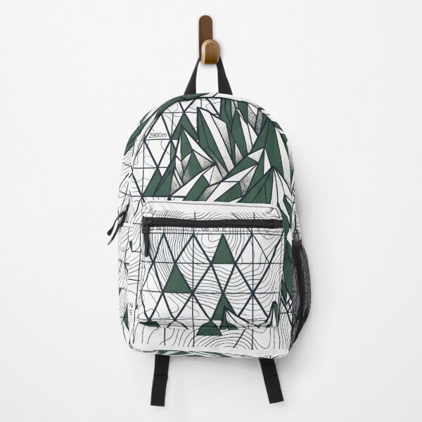 Item preview, Geometric Mountain Topography - High End Cartography Art designed and sold by krish-prints.