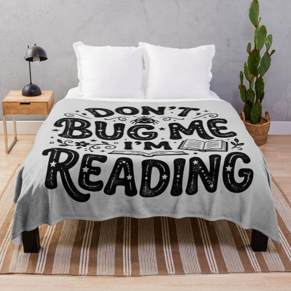 Item preview, Don’t Bug Me I’m Reading – Funny Introvert Book Lover Graphic Design designed and sold by TheStephanieRome.