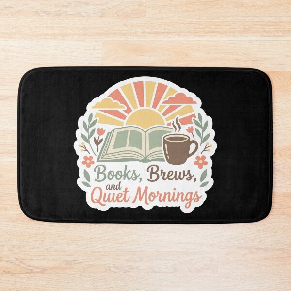 Artikelvorschau, Sunrise Books and Coffee Sticker entworfen und verkauft von Sketchlegacy.
