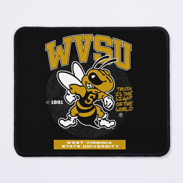 Item preview, WVSU Yellow Jacket Poster Graphic Design Art Print designed and sold by MarienmPancho.