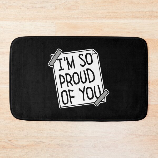 Item preview, I'm So Proud Of You Wholesome Encouraging Heartfelt Quote designed and sold by shirt-o-mat.