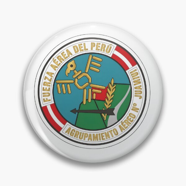 Item preview, Official Insignia of the Peruvian Air Force - Air Group No. 8 (Juanjuí) designed and sold by CharlieDesings.