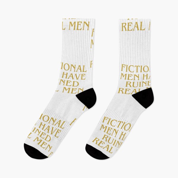 Item preview, Fictional men have ruined real men designed and sold by creativityisfun.