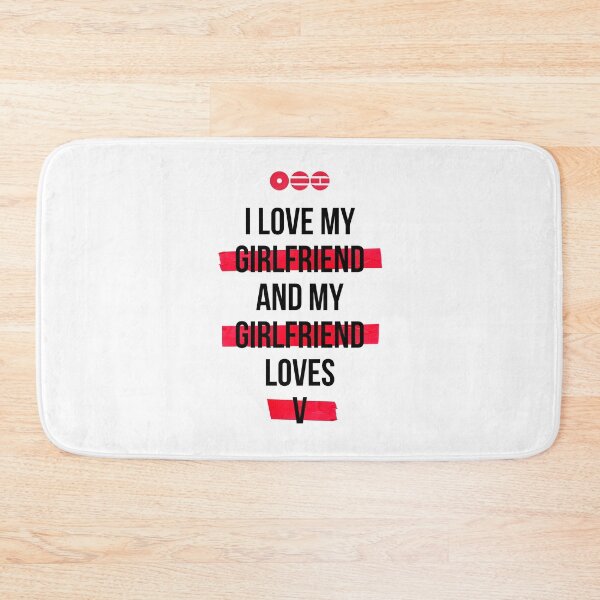 Item preview, V - I love my girlfriend and my girlfriend loves V T-Shirt designed and sold by YOSHFRIDAYS.