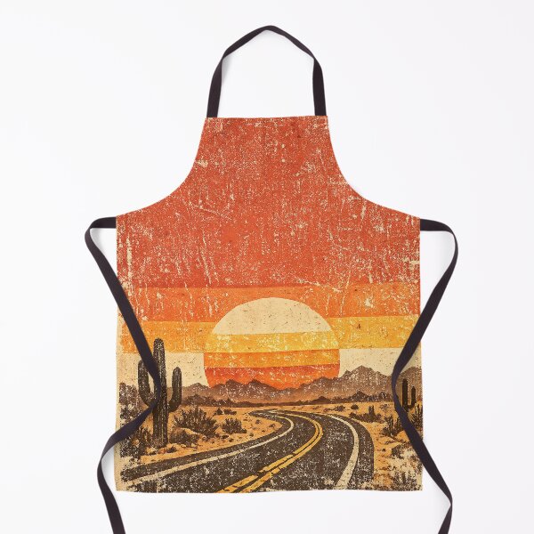 Item preview, Retro Sunset Road Trip designed and sold by KlyvoraPrints.
