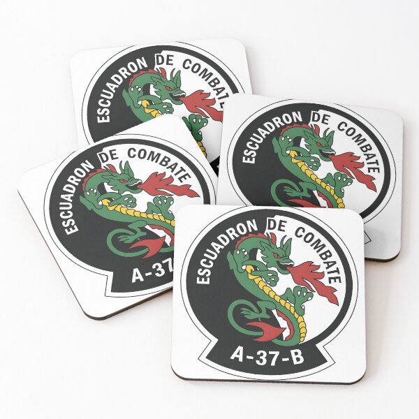 Item preview, Official Insignia of the Colombian Air Force - Combat Squadron 311 "Dragón" (A-37-B) designed and sold by CharlieDesings.
