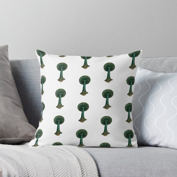 Item preview, Emerald Mushroom Anatomy Illustration designed and sold by Bio Tech Art.
