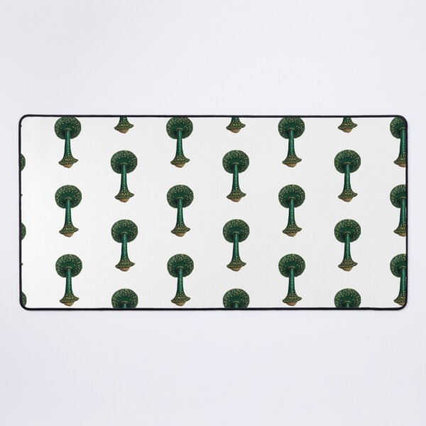 Item preview, Emerald Mushroom Anatomy Illustration designed and sold by Bio Tech Art.