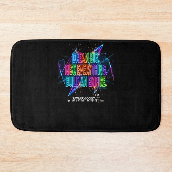 Item preview, Dream Big Risk Everything Build An Empire Motivational Quote designed and sold by Pawar1999.