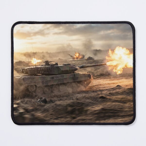 Item preview, german leopard tank in action designed and sold by filmbildfabrik.