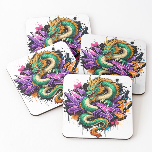 Item preview, Urban Dragon Frequency designed and sold by KlyvoraPrints.