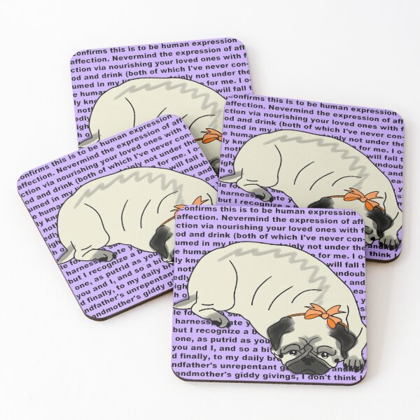 Item preview, Peanut Butter Pie the Pug Says: Day 387 designed and sold by The Beare Den.