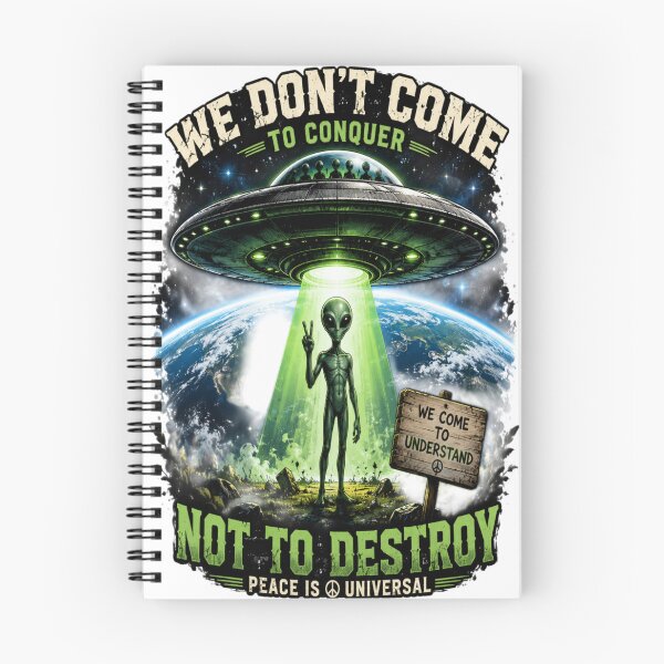 Item preview, Alien UFO retro sci - fi design designed and sold by urbanshop7.