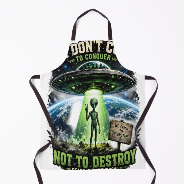 Item preview, Alien UFO retro sci - fi design designed and sold by urbanshop7.