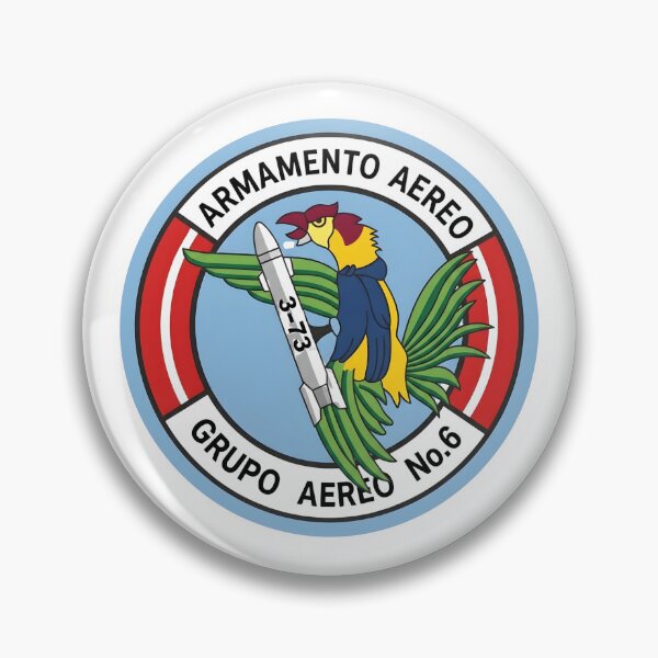 Item preview, Official Insignia of the Peruvian Air Force - Air Group No. 6, Aerial Armament Section designed and sold by CharlieDesings.