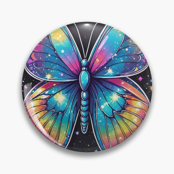 Item preview, Y2K Holographic Star Butterfly designed and sold by GoochyMan Designs.