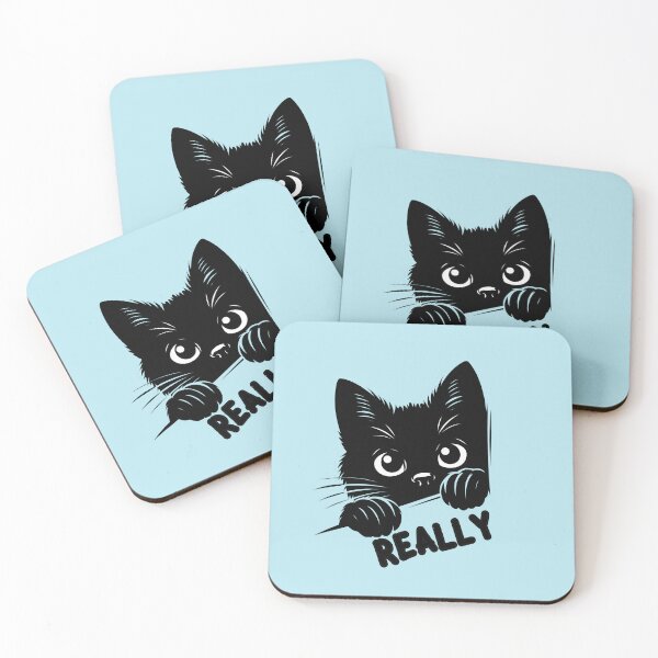 Item preview, Really Black Cat designed and sold by AdicretorDesign.