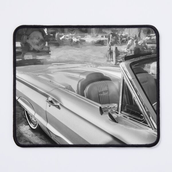 Item preview, 1965 Ford Thunderbird Roadster - Metallic Green Classic Car Graphic designed and sold by RichFrancoCars.