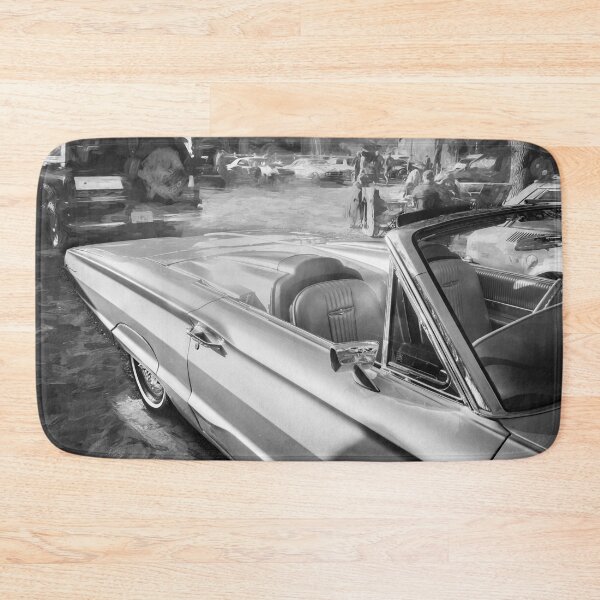 Item preview, 1965 Ford Thunderbird Roadster - Metallic Green Classic Car Graphic designed and sold by RichFrancoCars.