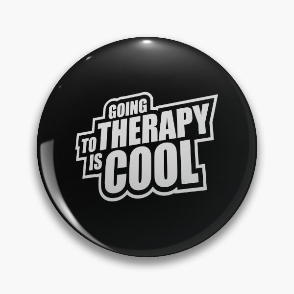 Item preview, Going To Therapy Is Cool Funny Mental Health Quote designed and sold by shirt-o-mat.