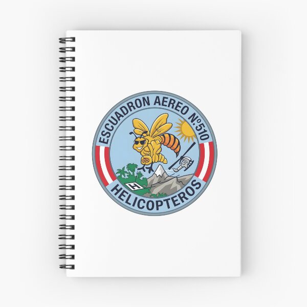 Item preview, Official Insignia of the Peruvian Air Force - Air Squadron No. 510 (Helicopters) designed and sold by CharlieDesings.