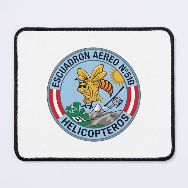 Item preview, Official Insignia of the Peruvian Air Force - Air Squadron No. 510 (Helicopters) designed and sold by CharlieDesings.