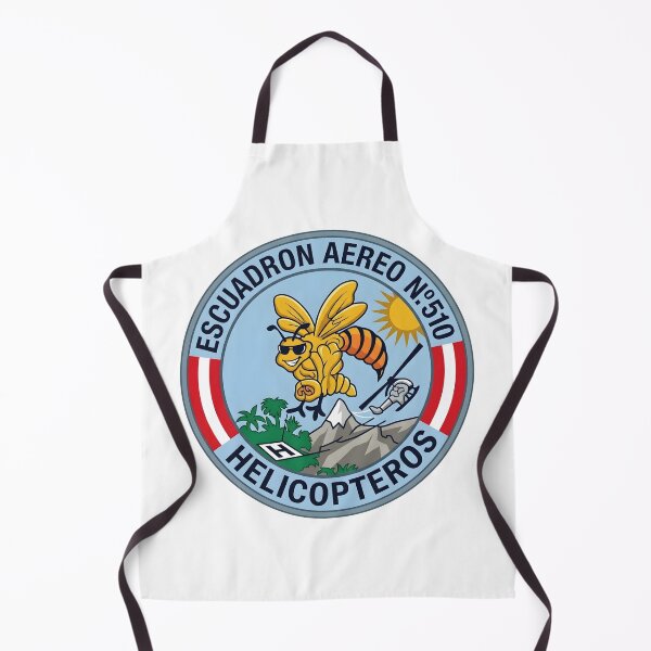 Item preview, Official Insignia of the Peruvian Air Force - Air Squadron No. 510 (Helicopters) designed and sold by CharlieDesings.