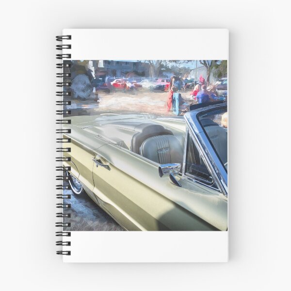 Item preview, 1965 Ford Thunderbird Roadster - Metallic Green Classic Car Graphic designed and sold by RichFrancoCars.