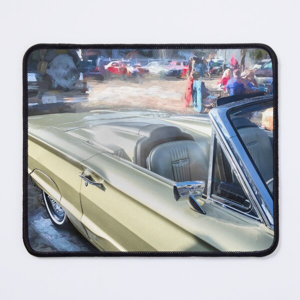 Item preview, 1965 Ford Thunderbird Roadster - Metallic Green Classic Car Graphic designed and sold by RichFrancoCars.