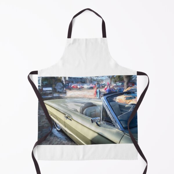 Item preview, 1965 Ford Thunderbird Roadster - Metallic Green Classic Car Graphic designed and sold by RichFrancoCars.
