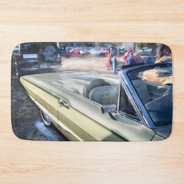 Item preview, 1965 Ford Thunderbird Roadster - Metallic Green Classic Car Graphic designed and sold by RichFrancoCars.