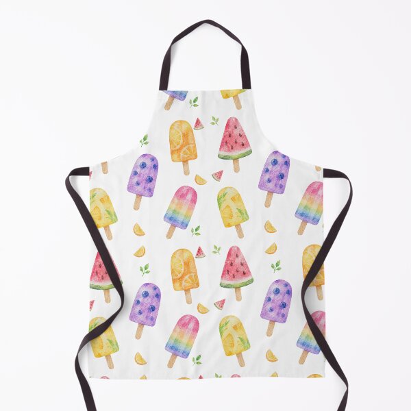 Item preview, Watercolor Fruit Ice Pops Summer Pattern designed and sold by Ora-kuro.