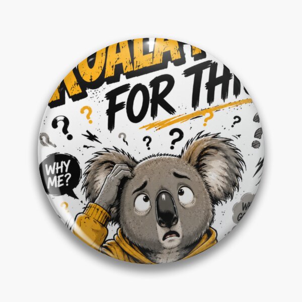 Item preview, Koala-fied For This Funny Koala designed and sold by BagFactoryUK.