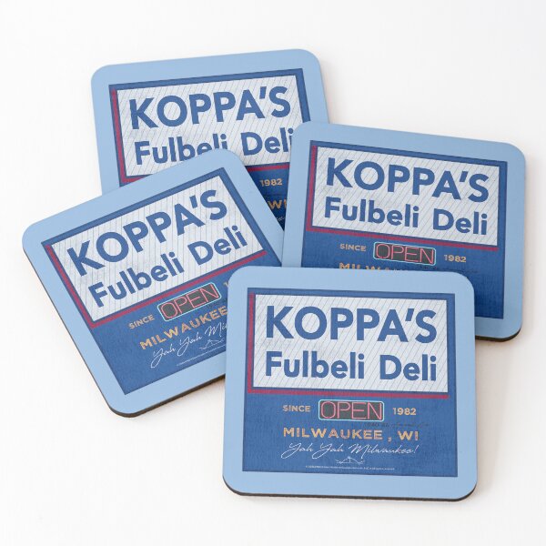 Item preview, Koppa's Fulbeli Deli • Farwell Avenue, Milwaukee designed and sold by MKE Rhine Maiden  •  Grumble Services, LLC..