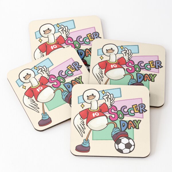 Item preview, Duck Soccer Day designed and sold by Khotekmei.