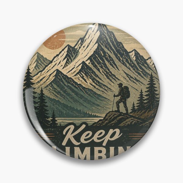 Item preview, Mountain Badge designed and sold by NR Graphics.