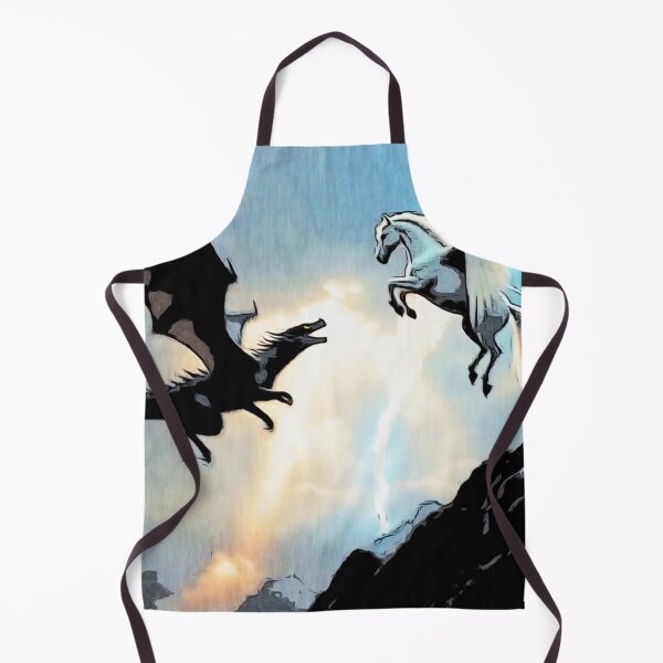 Item preview, Battle Of The Dragon and Pegasus designed and sold by NaturePrints.