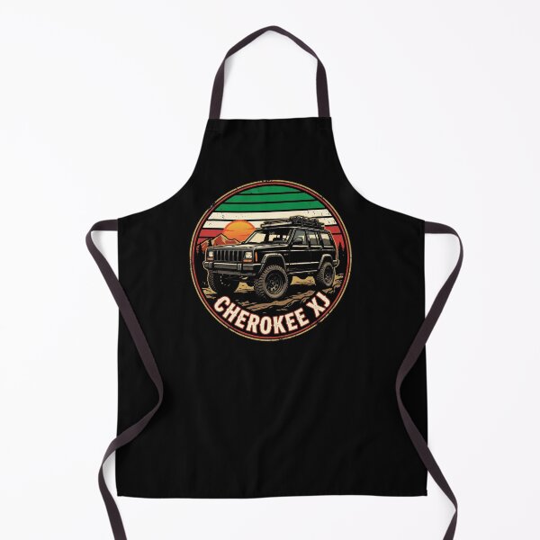 Item preview, Cherokee XJ Black Off Road 4x4 SUV Italy Flag Retro Sunset designed and sold by Off-Road-Zone.