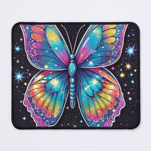 Item preview, Y2K Holographic Star Butterfly designed and sold by GoochyMan Designs.
