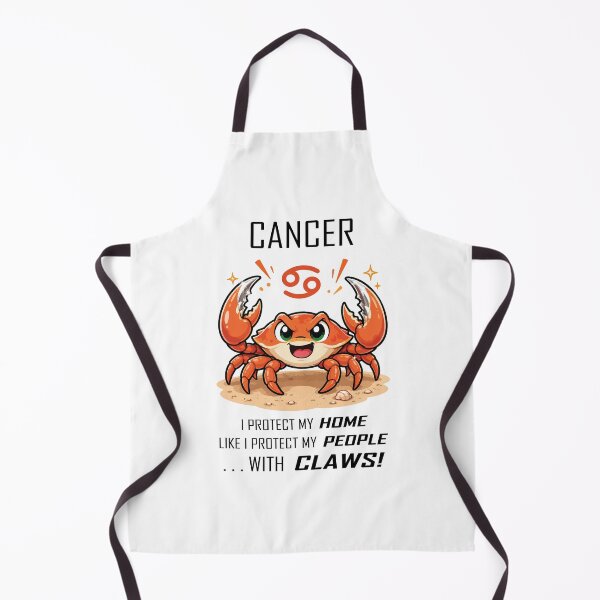 Item preview, Cancer - I Protect with Claws! designed and sold by Remake Design Lab.