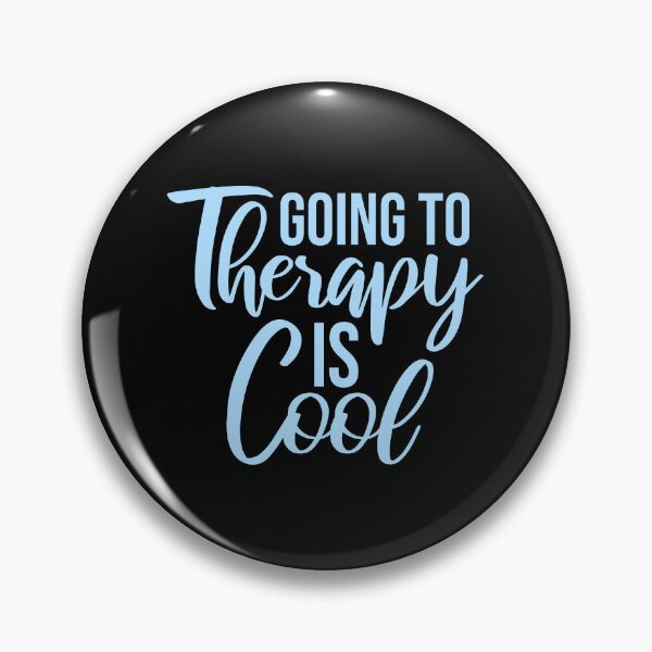 Item preview, Going To Therapy Is Cool Funny Mental Health Quote designed and sold by shirt-o-mat.